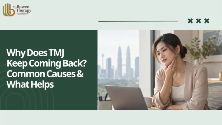 Why Does TMJ Keep Coming Back? Common Causes & What Helps